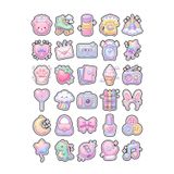 Store 30 Adet Pastel Oyuncak Sticker Seti - Laptop Defter Ajanda Telefon İçin