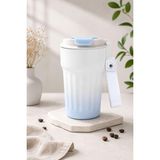 Store 304 L Çelik 400 ml Mavi Beyaz Degrade El Termos Mug CIN918MV - 0 - 19 lt - 0 Siyah