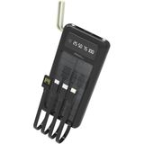 Store Acl 10000 mAh Powerbank Göstergeli Powerbank Solar Fenerli Güneş Enerjili Type C - Lightning - Mi