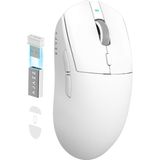 Store AJ139 Pro x Superlıght Kablosuz Oyun Faresi,ultra HAFIF(59G),PIXART PAW3395 Optik SENSÖR,26000 Dpı,2.4ghz/usb C Kablolu,ergonomik,6 Programlanabilir DÜĞME,200 Saat Pil Ömrü,pc/mac Için - Beyaz