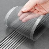 Store Amaçlı Gider Süzgeci ve Sineklik Tamir Kiti Saç Süzgeci Duş 12CM x 4m Gider Saç Tutucu Tek Kullanımlık Duş Gideri Fileli Gider Süzgeci Plastik Spatula