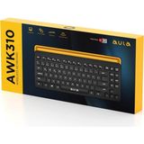 Store AWK310 Bluetooth 4.0 Kablosuz Telefon Tablet Standlı Tkl Türkçe Q Klavye - 0-Bordo