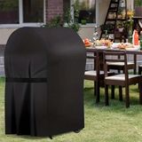 Store Bodyguard Barbekü Bbq Mangal Örtüsü, Su Geçirmez Gazlı ve Kömürlü Grill Koruma Brandası, Outdoor Dış Mekan Kılıfı (117X84X66) - 00-Siyah - Beyaz - 1 Adet