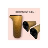 Store BOHEM 15 CM AYAK MOBİLYA,TV ÜNİTESİ,DOLAP,KOLTUK,BAZA AYAĞI ( SERT PLASTİK ) TYBBOHEM15100408841