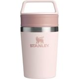 Store Café-To-Go Termos Bardak 0.23 Litre - Pembe Kuvars (Rose Quartz) | Paslanmaz Çelik - 0 - Siyah - 0 - 200 ml