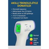 Store Dijital Temassız Ateş Ölçer – Hafızalı Tabanca Model Kızılötesi Termometre, Bebek, Çocuk, Kedi, Köpek, Oda, Yemek ve Ortam Isısı Ölçer, Pilli Kullanım (Piller Kutuya Dahil Değildir)