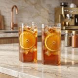 Store Dikdörtgen Borosilikat Cam Bardak, 300 ml Kapasite, Isıya Dayanıklı Yapı, Makinede Yıkanabilir, Ev Ofis Restoran Için Kullanıma Uygun Borosilikat Cam Kahve Espresso Latte Sunum Bardağı - 1 Adet - 0 - 200 ml