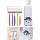 Store Diş Macunu Sıkma Makinesi Fırça Tutucu Macun Sıkacağı 5li Fırçalı