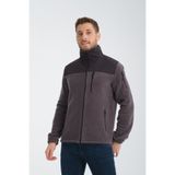 Store Erkek Füme Tam Farmuarlı Antipilling Tüylenme Yapmayan Softshell Garnili Polar Ceket