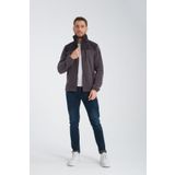Store Erkek Siyah Tam Farmuarlı Antipilling Tüylenme Yapmayan Softshell Garnili Polar Ceket