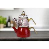 Store Forte Red Mini Model Emaye Çaydanlık - 0 - Siyah
