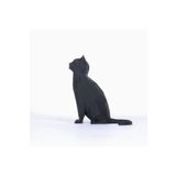Store Geometrik Kedi Biblo – 13cm Minimal Heykel