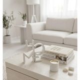 Store Home Yazılı 3D Baskı Dekoratif Heykel – Modern Ev Dekor Aksesuarı, Benzersiz Tasarım Beyaz - 1 cm - 00-Siyah - Beyaz