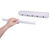 Store Homecare - VT20600102 5 Line Geri Çekilebilir Çamaşır Ipi, 21,9 M, Beyaz - 1 kg