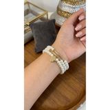 Store İmara Collection 99'lu İnci Görünümlü Bileklik Tespih - Şık ve Fonksiyonel esnek