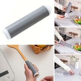 Store Isıya Dayanıklı Silikon Kauçuk Tencere,kapı Tutma Kılıfı Kendinden Küçülen,her Sapa Uyumlu Tava Kulp Yalıtımı 12-15 cm - 0 - 19 lt - 00-Siyah - Beyaz
