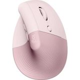 Store Lift Kablosuz Ergonomik Dikey Mouse, 57° Dikey Açı, 4000 Dpı, Sessiz, Küçük ve Orta Eller Için, Bluetooth, Logi Bolt USB Alıcı, 24 Ay Pil Ömrü, Pembe