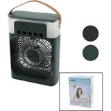 Store Mania Ieg™ Hava Nemlendirme - Fan - Gece Lambası Masa Üstü Ultrasonik Vantilatör 360 Derece USB Ş