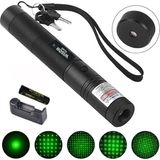 Store Mania Ieg™ Wison WS-503 100MW 3.7V 3200 Mah Desen Başlıklı Şarjlı Yeşil Lazer Pointer () - 0,5