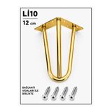 Store MİL MARTI AYAK METAL 3 BORU 12 CM ,GOLD KAPLAMA MOBİLYA,TV ÜNİTESİ,DOLAP,KOLTUK,KANEPE,MASA,SEHPA,BAZA,KOMODİN,MOBİLYA AYAĞI