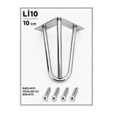 Store MİL METAL 3 BORU 10 CM , KROM KAPLAMA MOBİLYA,TV ÜNİTESİ,DOLAP,KOLTUK,KANEPE,MASA,SEHPA,BAZA,KOMODİN,MOBİLYA AYAĞI
