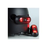 Store Moto kask lambası bisiklet arka lambası led ışıklı sinyal uyarı arka lambası su geçirmez