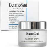 Store Nad-Containing Face Cream Anti Aging, Repairing Skin Blemishes, Moisturizing Resveratrol, Collagen, Niacinamide, Hyaluronic Acid, Nad+