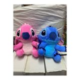 Store Pembe veya mavi lilo Stitck sitik peluş oyuncak 30 cm yumuş ayıcık uyku arkadaşı