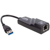 Store PM-16299 USB 3.0 To RJ45 10-100-1000 Mbps Gigabit Ethernet Çevirici - 0 - 19 lt - 00-Siyah - Beyaz