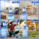 Store ® Premium Manuel Damacana Su Pompası Damlatmaz Bpa Sıfır - 0 - Siyah