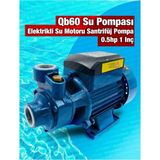 Store QB60 Elektrikli Su Motoru 0.5hp 1 Inç Bahçe Pompası Su Pompası 2 Yıl Garaantili Ürün...