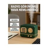 Store Radyo Görünümlü Hava Nemlendirici Buhar Makinesi | 2 Farklı Buhar Modu | Sessiz & Şık Tasarım