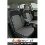 Store Rover 800 Hatchback 827 Vitesse (Xs) Cat (169 Hp) 1988 Uyumlu Tay Tüyü Moca Oto Kılıfı Tam Set Gri
