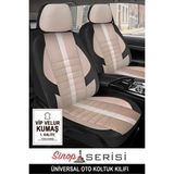 Store Rover 800 Hatchback 827 Vitesse (Xs) Cat (169 Hp) 1990 Uyumlu Kumaş Sinop Oto Kılıfı Tam Set Bej