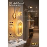 Store ŞARJLI KABLOSUZ ALFA KRİSTAL ZARİF APLİK