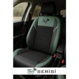 Store Suzuki Swiftı (Facelift 2013) 1.2 (94 Hp) 4X4 5D 2013 Uyumlu Tay Tüyü Thor Oto Kılıfı Tam Set Yeşil