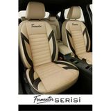 Store Suzuki Vitara Cabrio (Etta) 1.6 16V (Et) (97 Hp) 1998 Uyumlu Tay Tüyü Form Oto Kılıfı Tam Set Bej