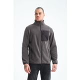 Store TAM FERMUARLI 5 CEPLİ ERKEK POLAR OUTDOOR CEKET