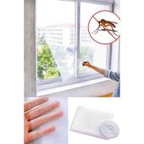 Store Tek Kanat Tül Pencere Sineklik 125X75CM. (606)