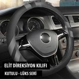 Store Toyota Corolla I (Facelift 2005) 2.0 (155 Hp) Cvt-I 2005 Uyumlu Elit Geçmeli Direksiyon Kılıfı - Kokusuz Füme