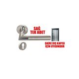 Store VEGA SATEN NİKEL YALE TİPİ PASLANMAZ KAPI KOLU