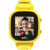 Store Watch 5e Esimli Akıllı Çocuk Saati Görüntülü ve Sesli Arama, Gps, Sos, Konum Takibi, Güvenli Liste, 112 Acil, Gorilla Glass Dokunmati Renkli Ekran (Tüm Operatörler Esım) (Sarı) - 0-Kahverengi - 35 - 48 mm