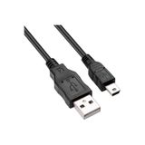 Store YniDesing Mini USB to USB Data Şarj Kablosu, Siyah collection Desing 967819