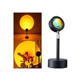 Storehelen Gün Batımı Projeksiyon Masa Lambası Romantik Fotoğraf Çekimi Aydınlatma Standlı Usb Led Işık Sunset