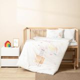 Storemax | |%100 Pamuklu Bebek Nevresim Takımı Mavi - Siyah