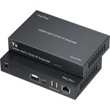 Storemax 1080P Full Hd 60Hz HDMI Kvm Ip Extender 200 Metre CAT5E/6 HDMI Menzil Genişletici Uzatıcı - Ahşap