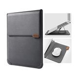 Storemax 15.6" Dizüstü Bilgisayar Kılıfı [ayarlanabilir Dizüstü Bilgisayar Standı ve Fare Altlığı] Iş Darbeye Dayanıklı Pu Laptop Çantası 16" / 15" MacBook Pro 15.6" Hp Acer, Gary Için - 001-Renkli