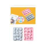 Storemax 155- Siliko World Silikon Kek Çikolata Sabun Mum Epoksi Reçine Kalıp - 0 - Siyah