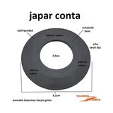 Storemax 2 Adet Japar Rezervuar Iç Takım Kapama Contası 6.5cm Bombeli Model Boşaltma Conta - 001-Renkli