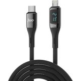 Storemax 27W LED Ekranlı USB Type-C To iPad Hızlı Şarj ve Kablosu 1 Metre - 0 - Siyah